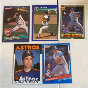 Nolan Ryan Baseball card lot
